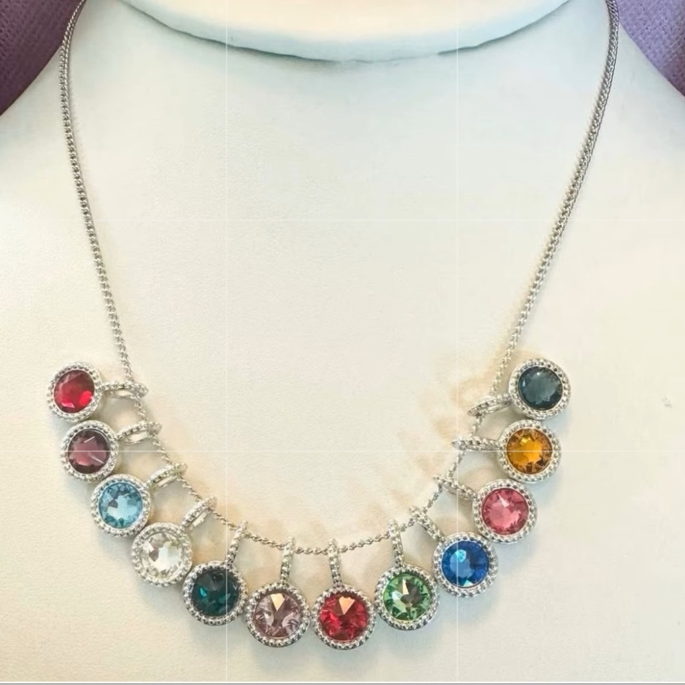 Little Wonder birthstone charm JULY Siam red NEW with FREE adjustable chain NWT